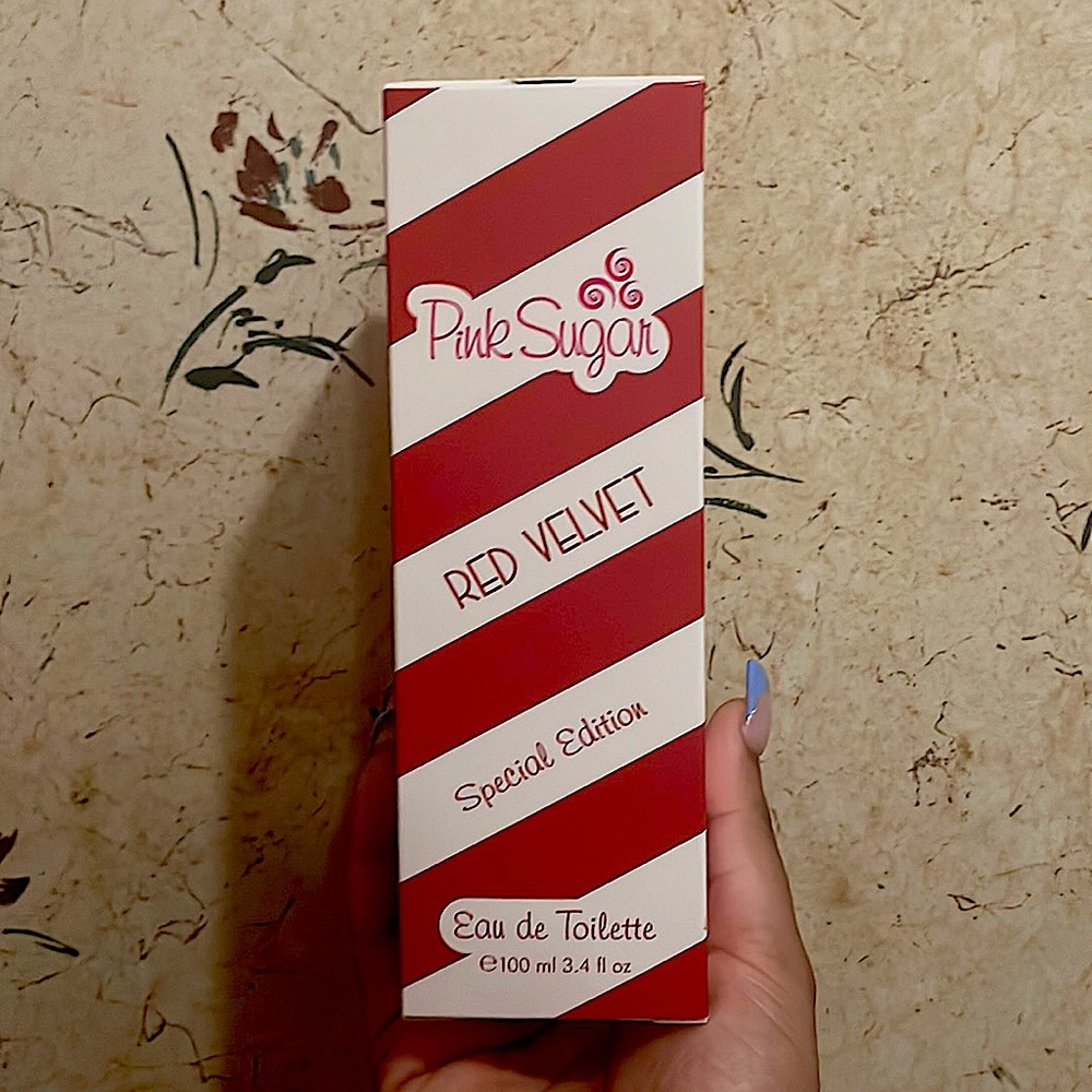 Pink Sugar Eau de Toilette by Aqoulina (Special Edition) Red Velvet